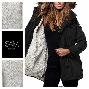 SAM New York S13 Luxe Sherpa-Lined Parka